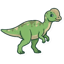 Cartoon of Muttaburrasaurus