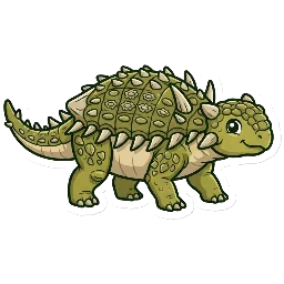 Cartoon of Mymoorapelta