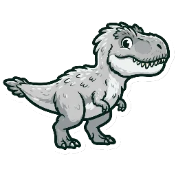 Cartoon of Nanuqsaurus