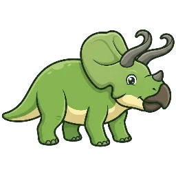 Cartoon of Nasutoceratops