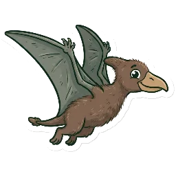 Cartoon of Navajodactylus