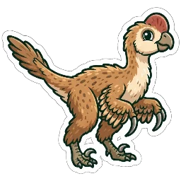 Cartoon of Nemegtomaia