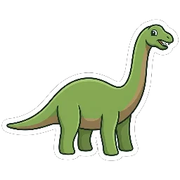 Cartoon of Nemegtosaurus