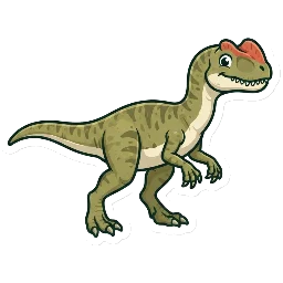 Cartoon of Neovenator