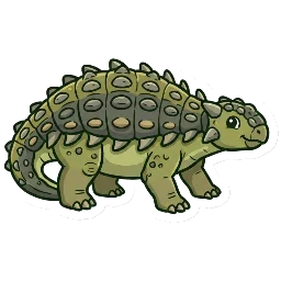 Cartoon of Nodosaurus