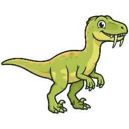 Cartoon of Notatesseraeraptor