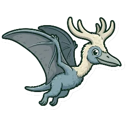 Cartoon of Nyctosaurus