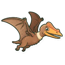 Cartoon of Ornithocheirus