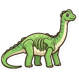 Cartoon of Overosaurus