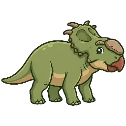 Kartun Pachyrhinosaurus