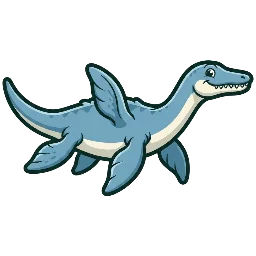Pahasapasaurus, joonistatud