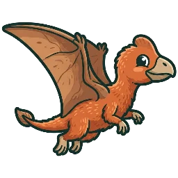 Cartoon of Palaeocursornis