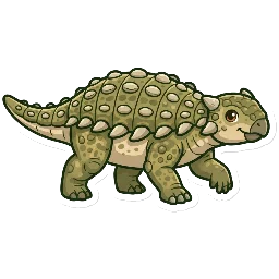 Cartoon of Panoplosaurus