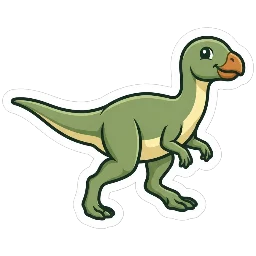 Cartoon of Parksosaurus