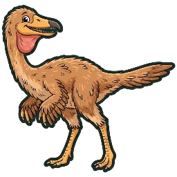 Cartoon of Pelecanimimus
