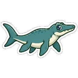 Cartoon of Phosphorosaurus