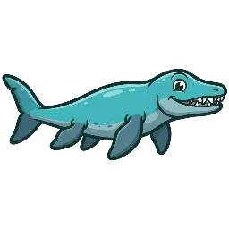 Plioplatecarpus, joonistatud