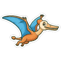 Prejanopterus, joonistatud