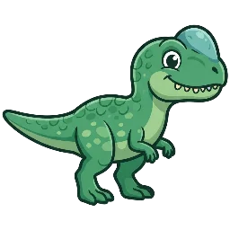 Proceratosaurus, joonistatud