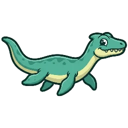 Cartoon of Prosantosaurus