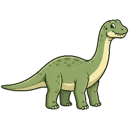 Cartoon of Protognathosaurus