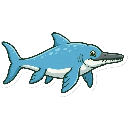 Protoichthyosaurus, joonistatud