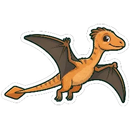 Cartoon of Qinglongopterus