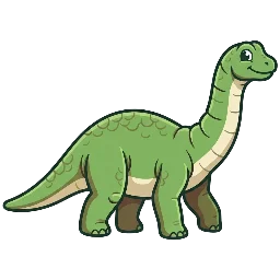 Cartoon of Riojasaurus