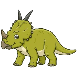 Cartoon of Rubeosaurus