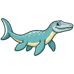 Cartoon of Russellosaurus