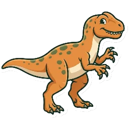 Cartoon of Saltriovenator