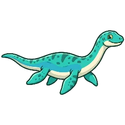 Cartoon of Sanchiaosaurus