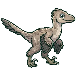 Cartoon of Saurornithoides