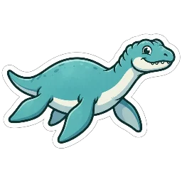 Cartoon of Scanisaurus