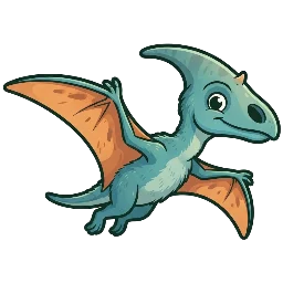 Cartoon of Shenzhoupterus