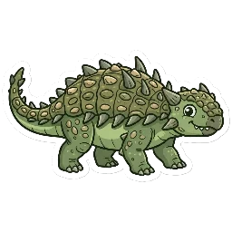 Cartoon of Silvisaurus