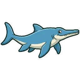 Cartoon of Simbirskiasaurus