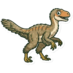 Cartoon of Sinocalliopteryx
