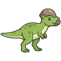 Cartoon of Sinocephale