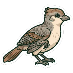 Cartoon of Sinornis