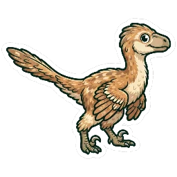 Cartoon of Sinornithoides