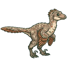 Cartoon of Sinornithosaurus