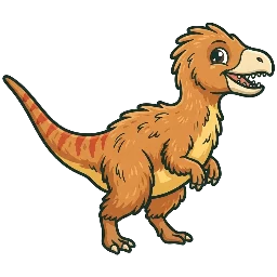 Disegno di Sinosauropteryx