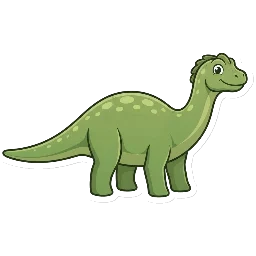 Cartoon of Smitanosaurus