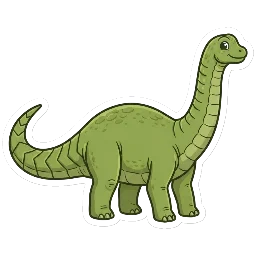 Cartoon of Spinophorosaurus