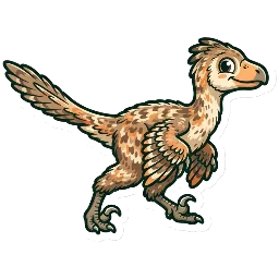 Cartoon of Stenonychosaurus