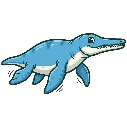Cartoon of Stenorhynchosaurus