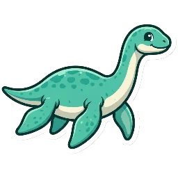Cartoon of Sthenarosaurus