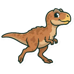 Cartoon of Suskityrannus