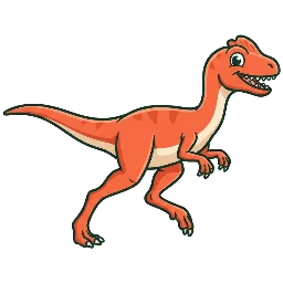 Cartoon of Syntarsus